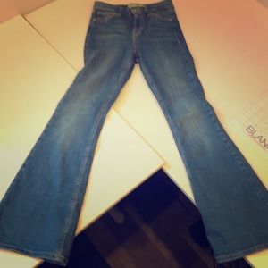Topshop Moto Jamie flare jeans 26